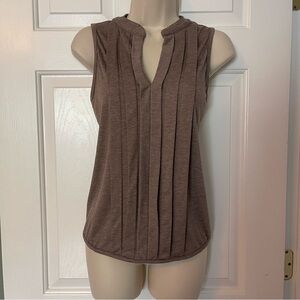 Shein Women's pleated pintuck cotton top